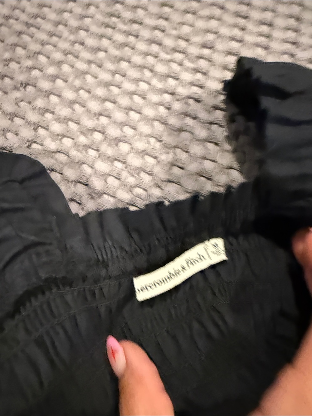 abercrombie women’s Black Smocked Tiered Sundress - Picture 2 of 3